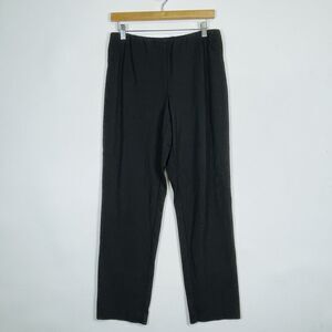 J. Jill Brown Slim Leg Ponte Stretchy Pull On Pants Leggings Women Medium